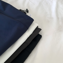 【丈別】半袖バンディングパンツ