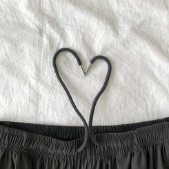 【丈別】半袖バンディングパンツ