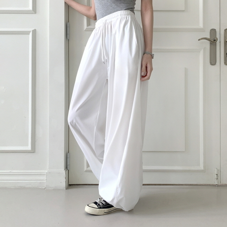 【丈別】半袖バンディングパンツ IVORY