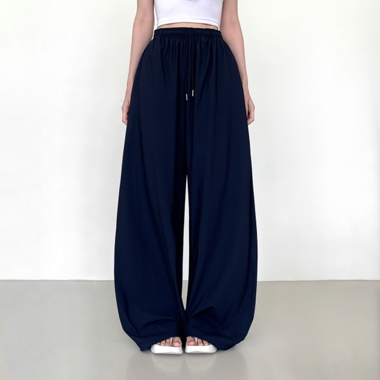 【丈別】半袖バンディングパンツ NAVY