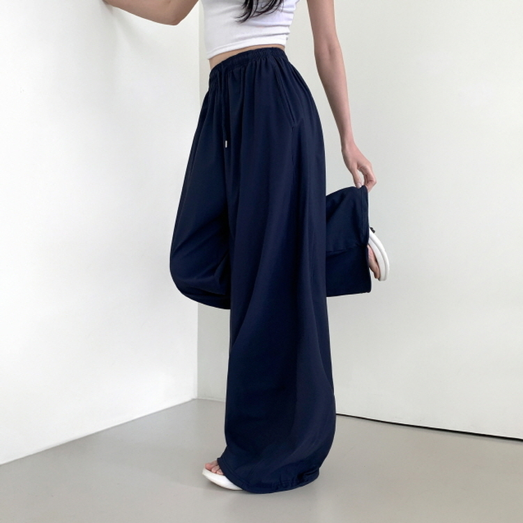 【丈別】半袖バンディングパンツ NAVY