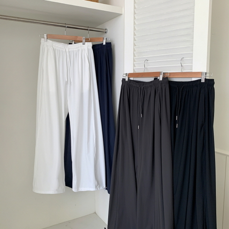 【丈別】半袖バンディングパンツ