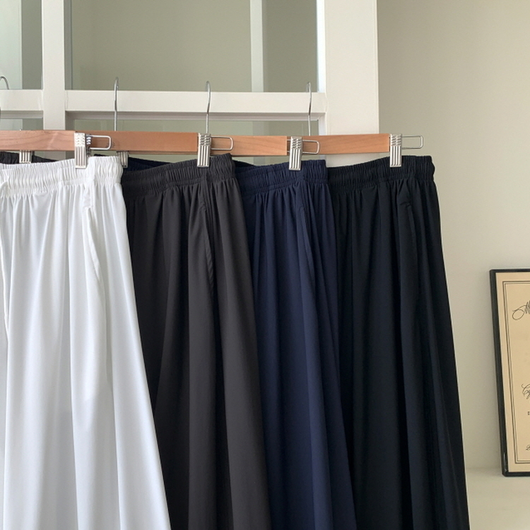 【丈別】半袖バンディングパンツ