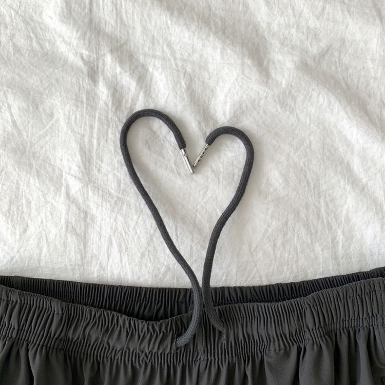 【丈別】半袖バンディングパンツ