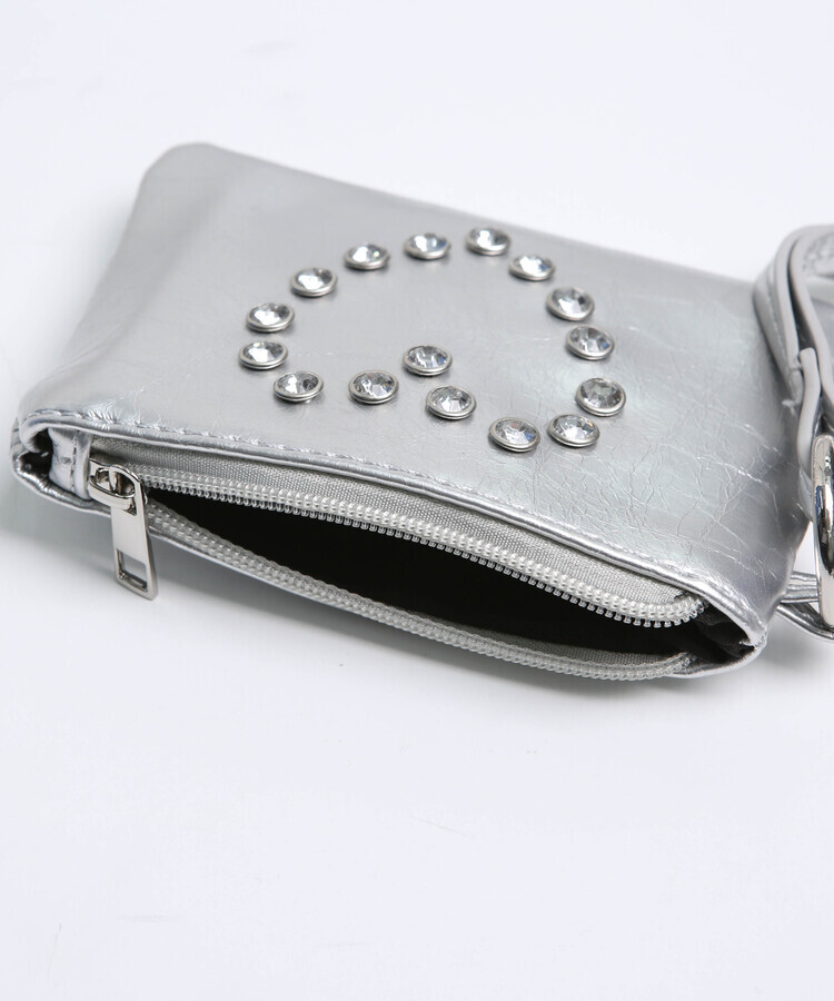 하트 미니백 파우치 클러치