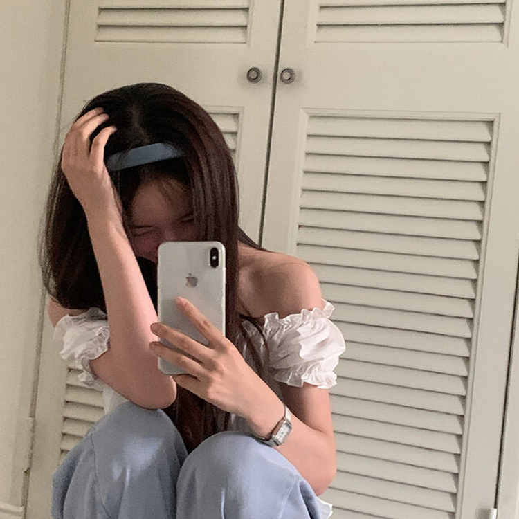 ボリュームカチューシャ(8color) SKY BLUE