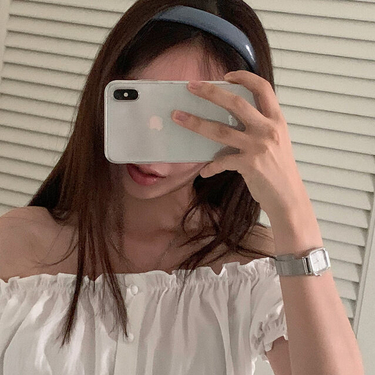 ボリュームカチューシャ(8color) SKY BLUE