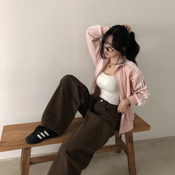 ペンダントレースジップアップ(5color) LIGHT PINK