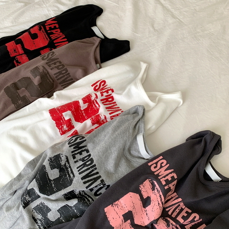 넘버링 옆셔링 긴팔티