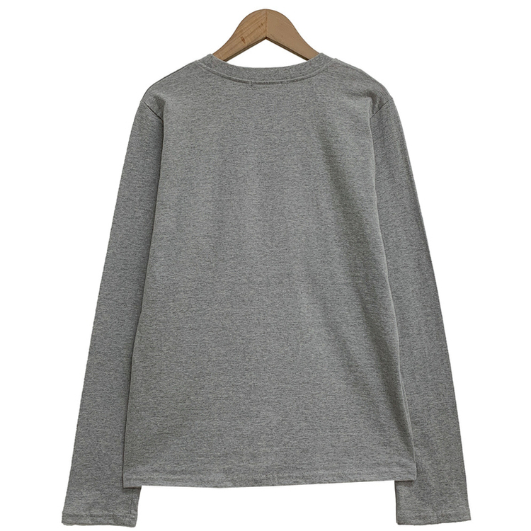 ハートワッペン長袖Tシャツ