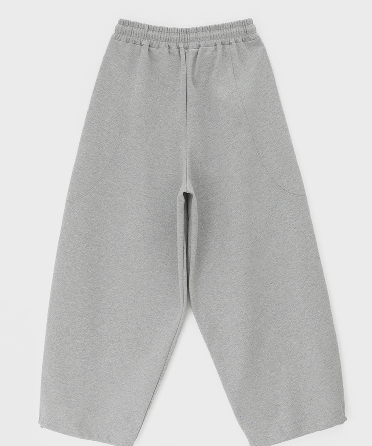 スリットワイドバンディングパンツ