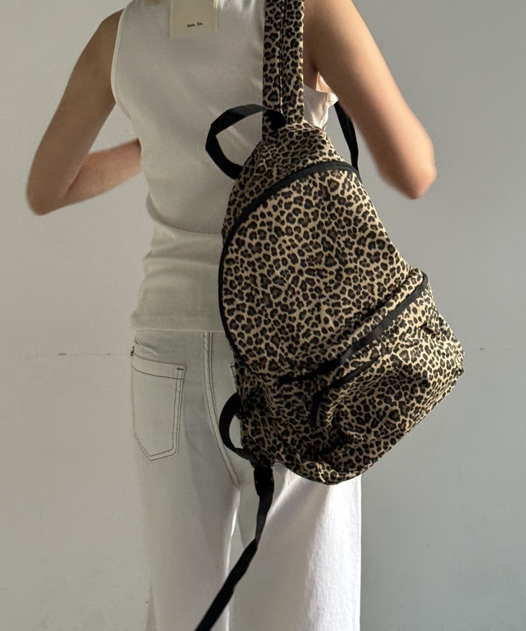 レオパードカジュアルバックパック LEOPARD