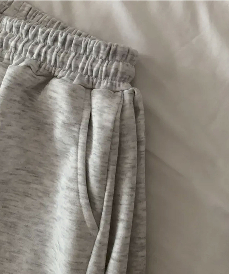 아메리카 사이드 핀턱 스트링 롱와이드 추리닝 밴딩팬츠