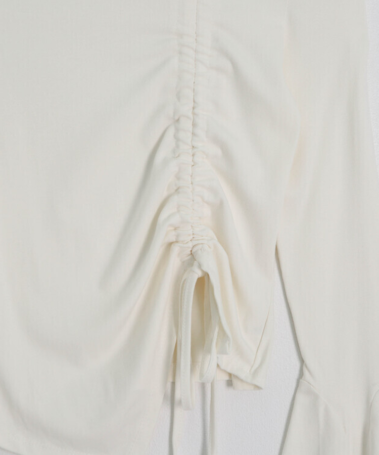 스트랩 오프숄더 티