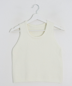 【SET】レイヤードオフショルニット＋キャミソール