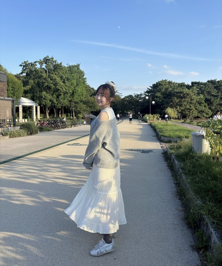 파스텔 나시 니트 세트 그레이