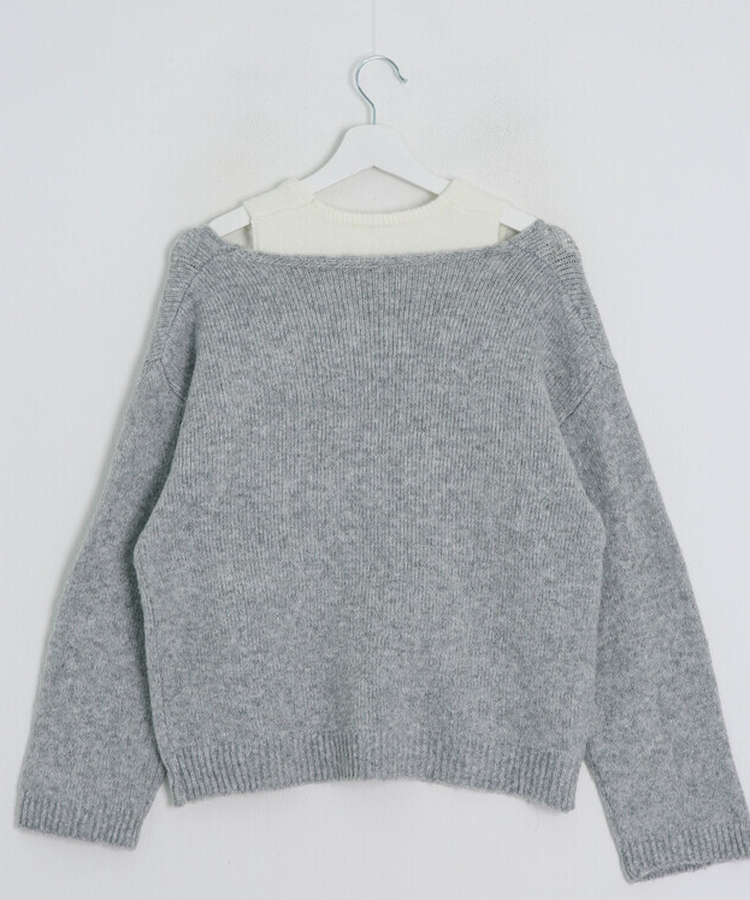 파스텔 나시 니트 세트