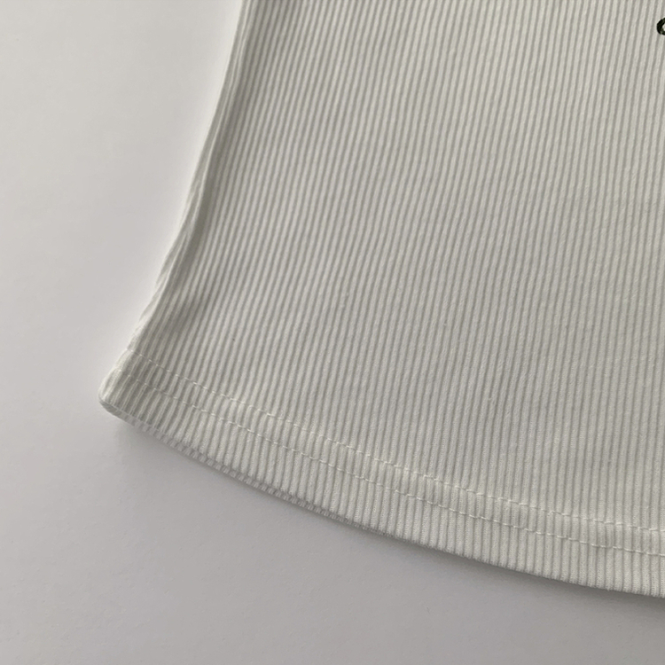 ラウンドボタン半袖Tシャツ(5color)