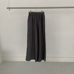 【3psSET】シャーリングビスチェ Tシャツ ワイドパンツ