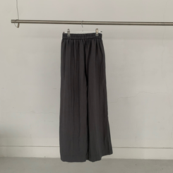 【3psSET】シャーリングビスチェ Tシャツ ワイドパンツ