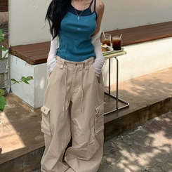 バイカラーインナーキャミソール BLUE