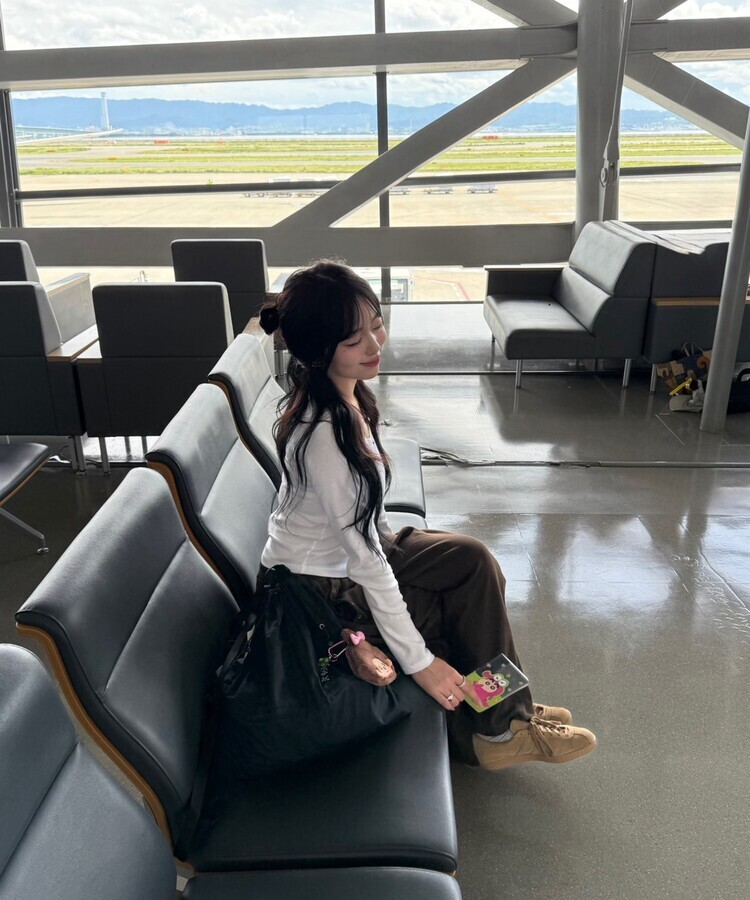 레이즈 스트링 백팩 블랙