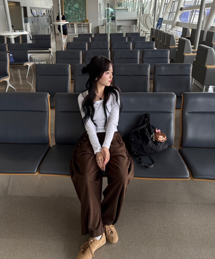 레이즈 스트링 백팩 블랙