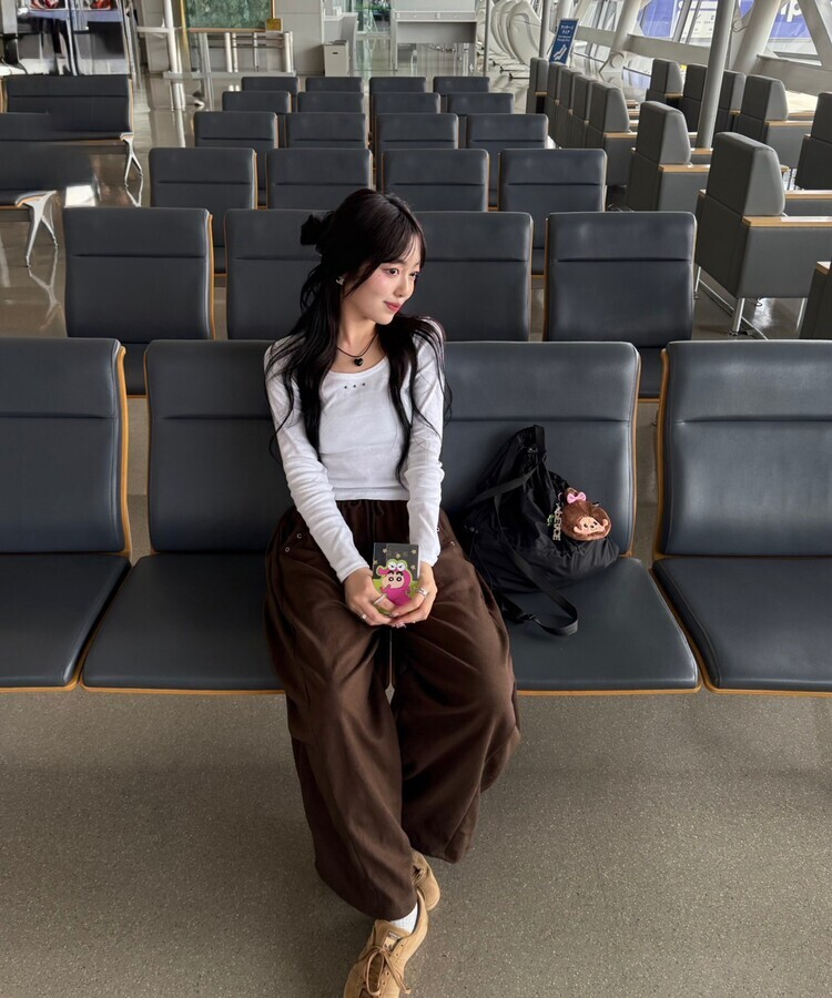 레이즈 스트링 백팩 블랙