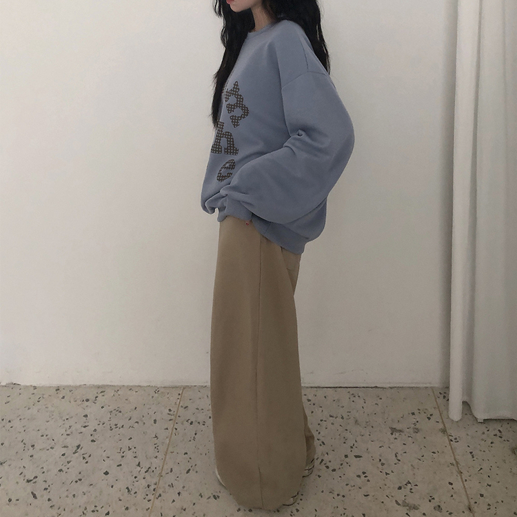 【SHORT/LONG 丈別】ハイウエストスリットワイドパンツ BEIGE