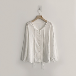 パフバルーンブラウス