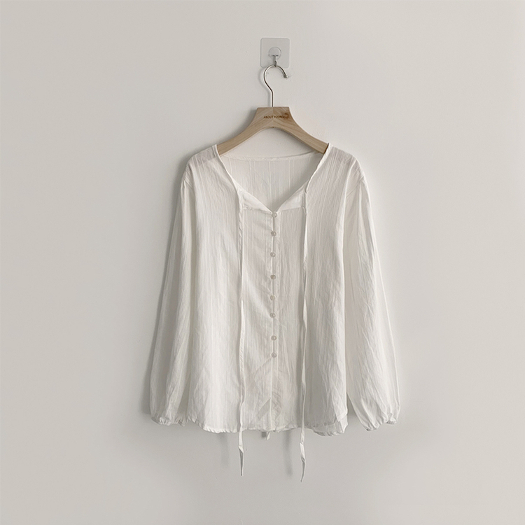 パフバルーンブラウス