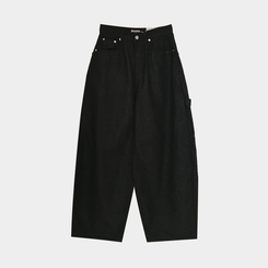 リベットワイドカーフェンダーパンツ
