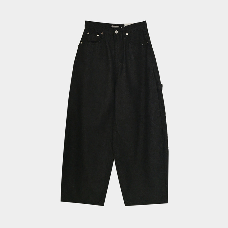リベットワイドカーフェンダーパンツ