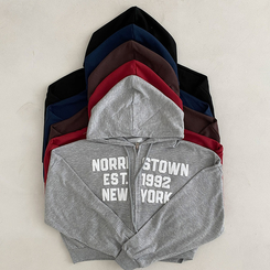 뉴욕타운 발포 투웨이 후드 집업