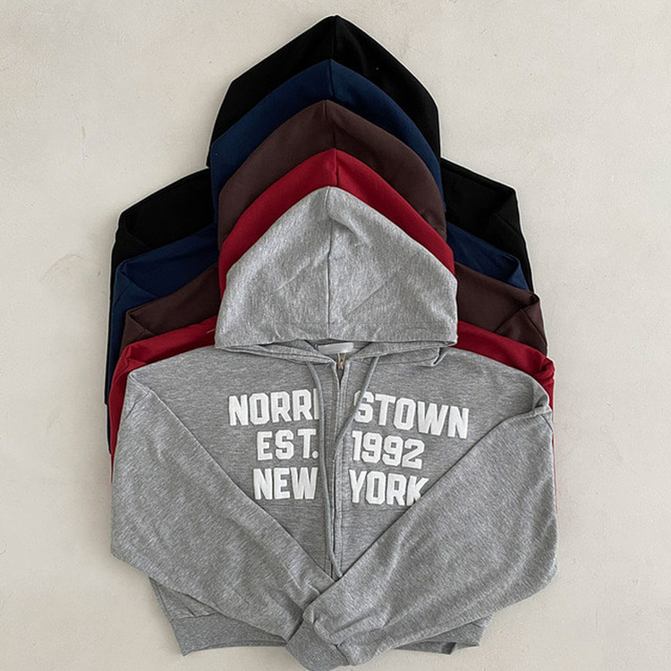 뉴욕타운 발포 투웨이 후드 집업