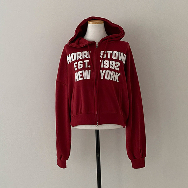 뉴욕타운 발포 투웨이 후드 집업