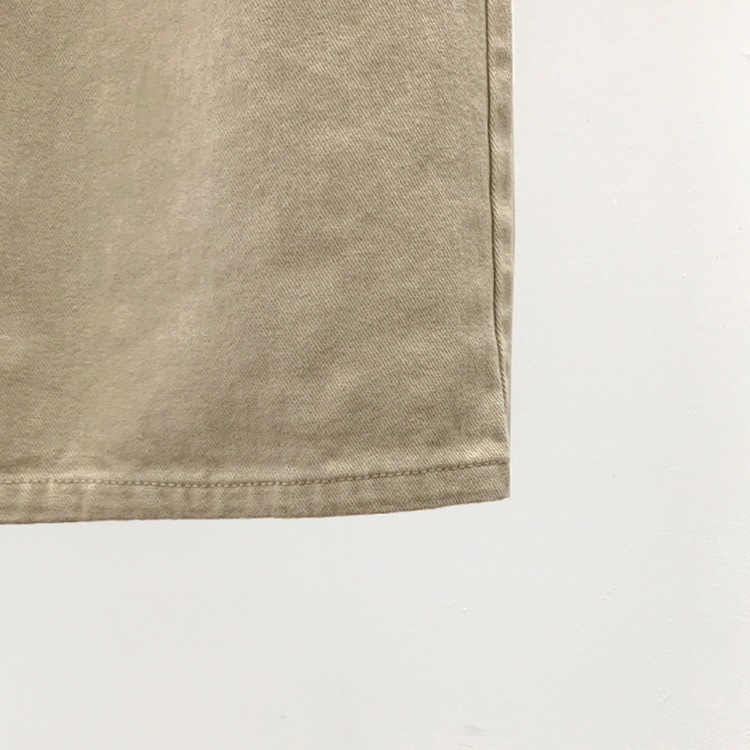 【丈別】ピンタックワイドコットンワイドパンツ