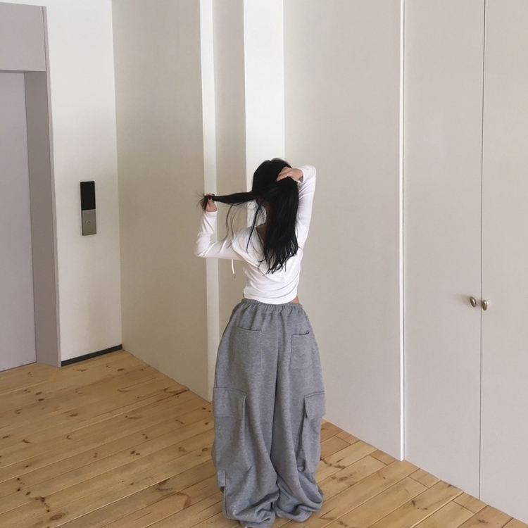 후드 레이어드 나시 데일리 긴팔 티셔츠