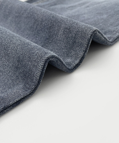 2XL스판 여유로운 루즈 롱 부츠컷 밴딩 데님 팬츠