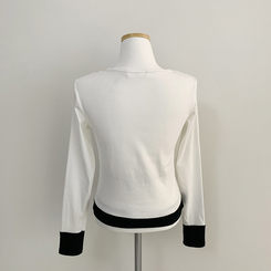 レイヤードスリム長袖Tシャツ