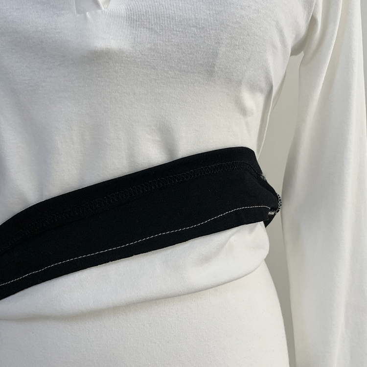 レイヤードスリム長袖Tシャツ