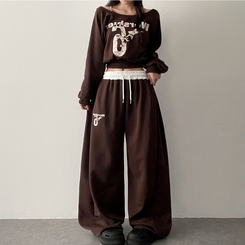 【SET】ビンテージトレーニングセットアップ BROWN