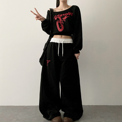 【SET】ビンテージトレーニングセットアップ BLACK