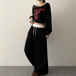 【SET】ビンテージトレーニングセットアップ BLACK