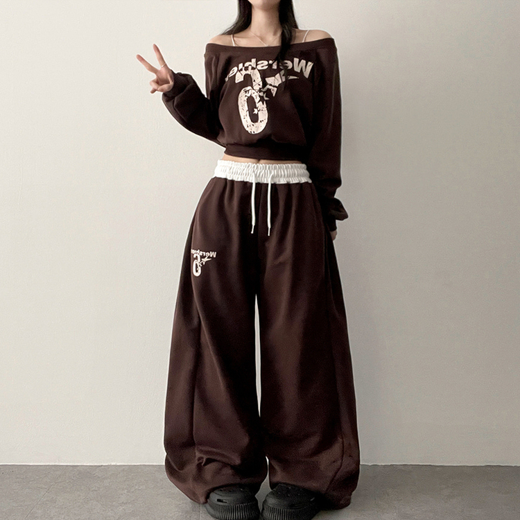 【SET】ビンテージトレーニングセットアップ BROWN