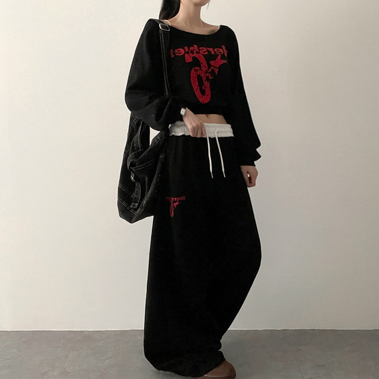 【SET】ビンテージトレーニングセットアップ BLACK