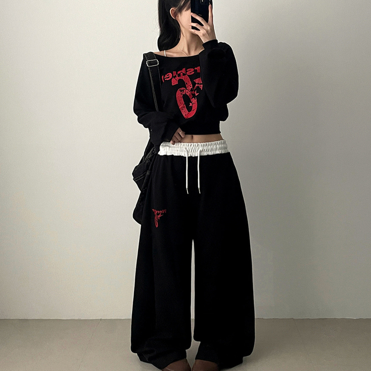 【SET】ビンテージトレーニングセットアップ BLACK