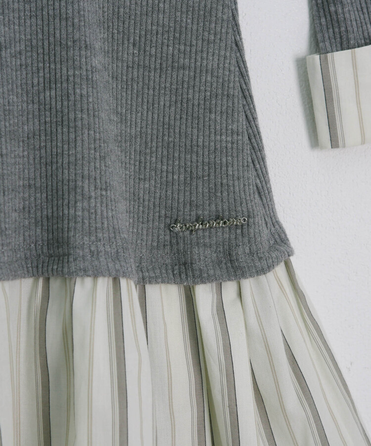 レイヤードミニワンピース