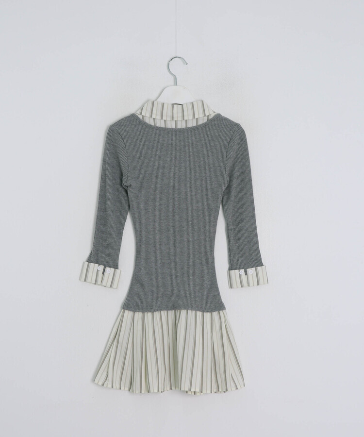 レイヤードミニワンピース