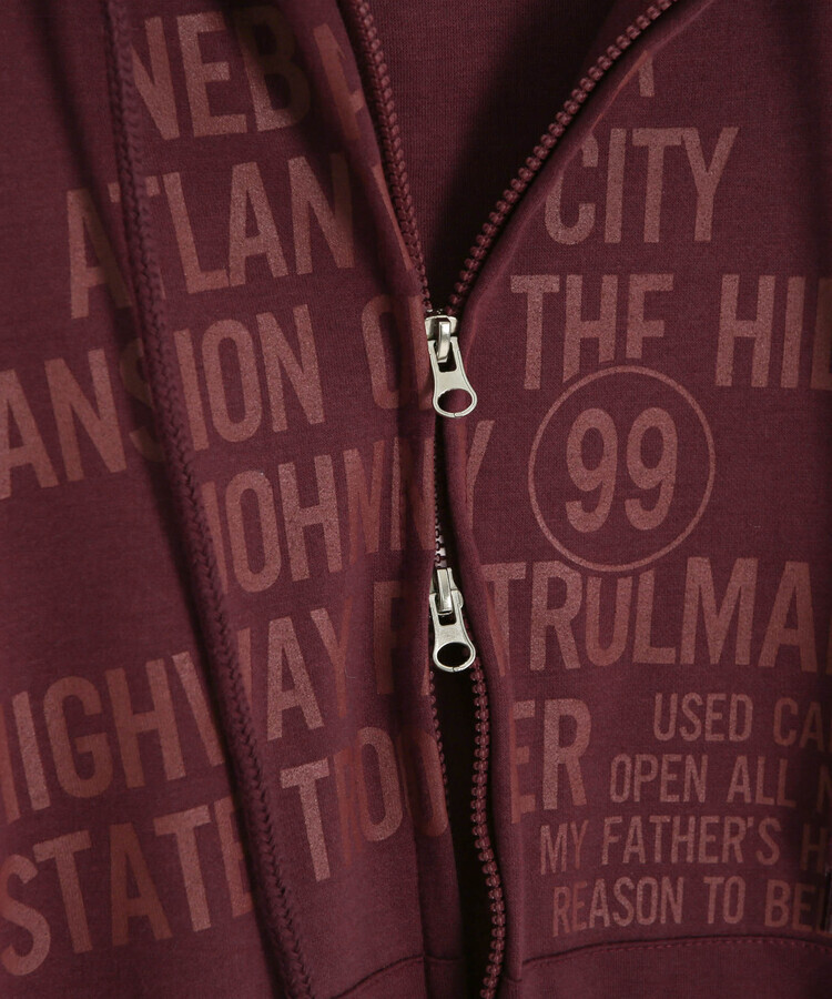 오버핏 애틀랜틱 후드집업